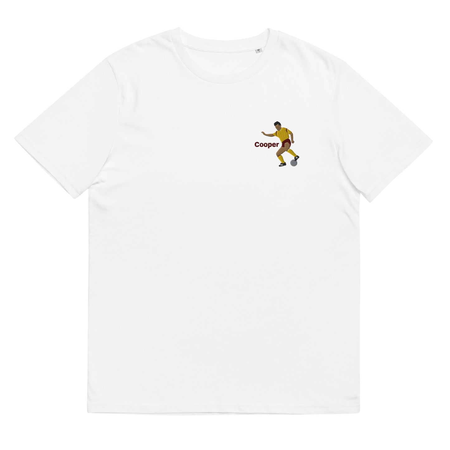 Davie Cooper Motherwell FC Embroidered T-Shirt